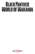 BLACK PANTHER WORLD OF WAKANDA #1 BLANK VAR NOW