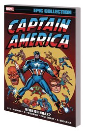 CAPTAIN AMERICA EPIC COLLECTION TP HERO OR HOAX