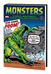 MONSTERS MARVEL MONSTERBUS BY LEE LIEBER AND KIRBY HC Thumbnail