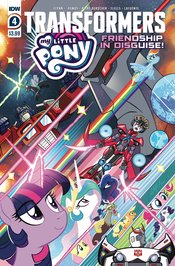 2020 Idw Publishing Cvr A Fleecs My Little Pony Transformers #1 Of 4