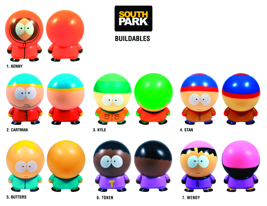 south park buildable figures