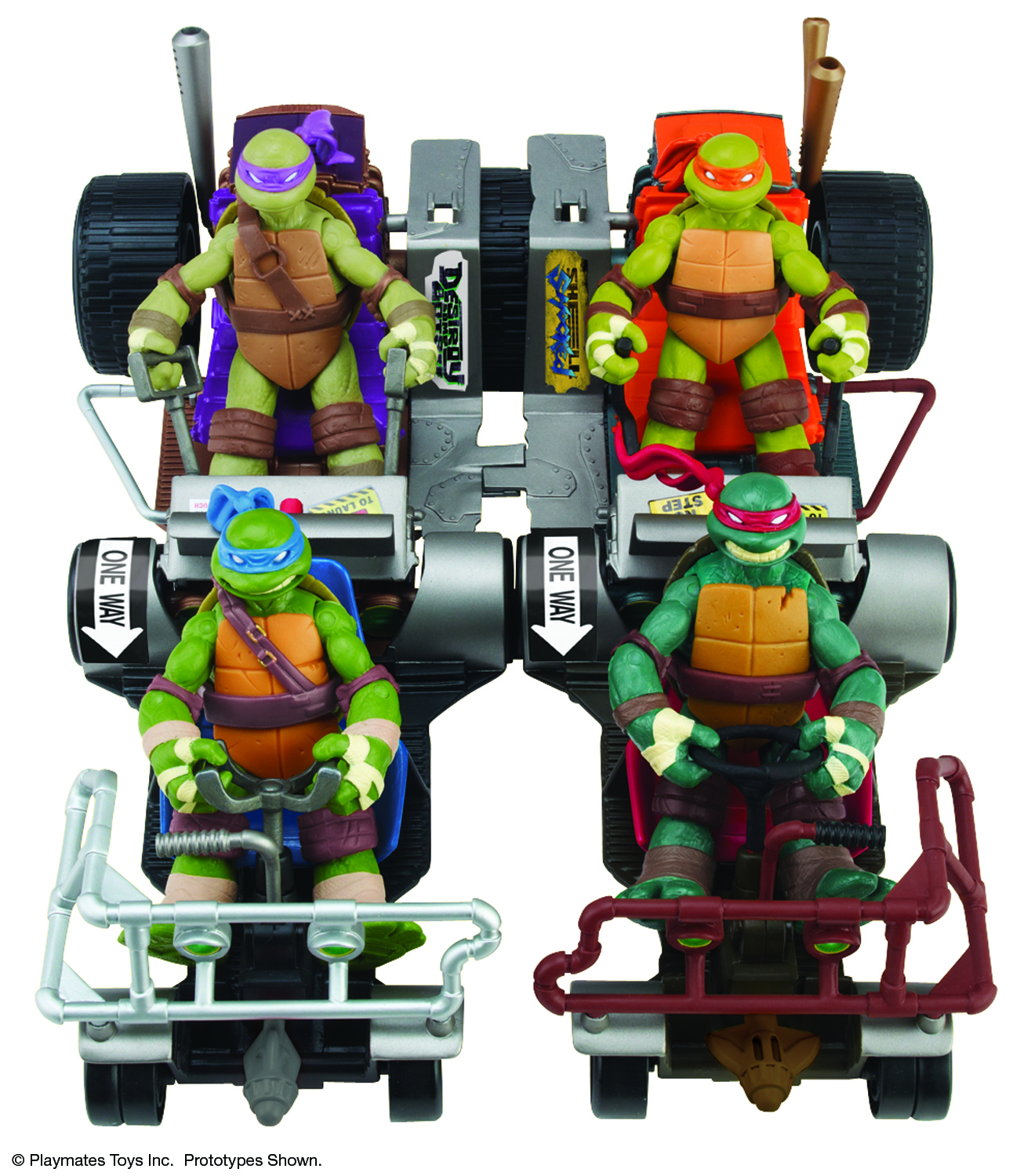 ninja turtles models