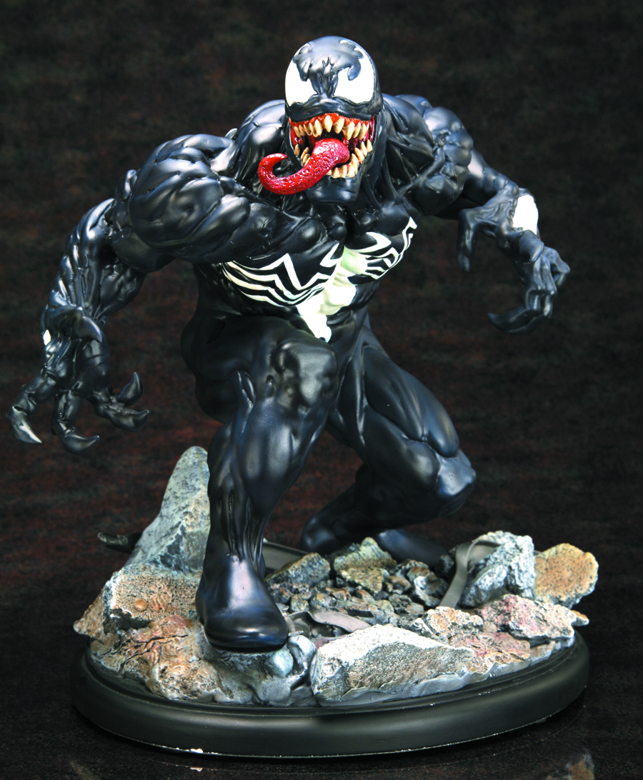 spider man 3 venom statue