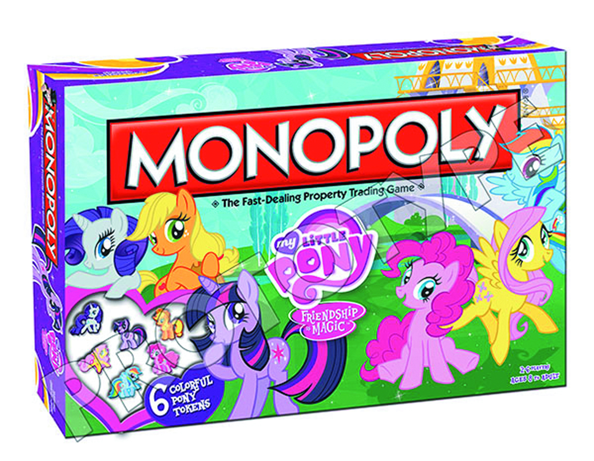 PREVIEWSworld - MY LITTLE PONY MONOPOLY (Net) (O/A) (C: 1-1-2)