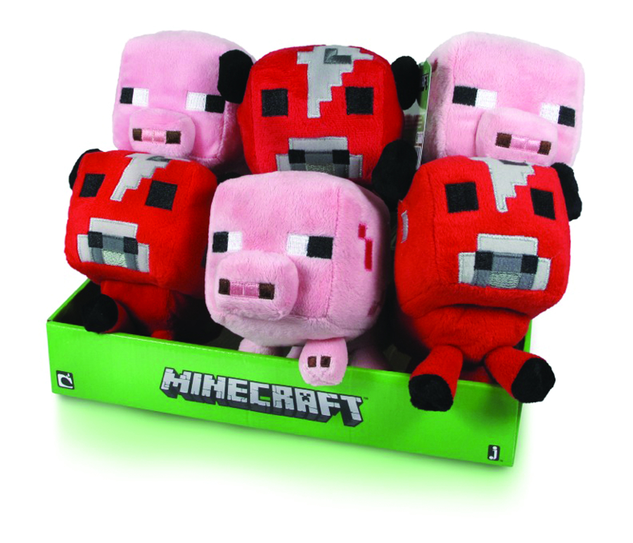minecraft stuffed animals