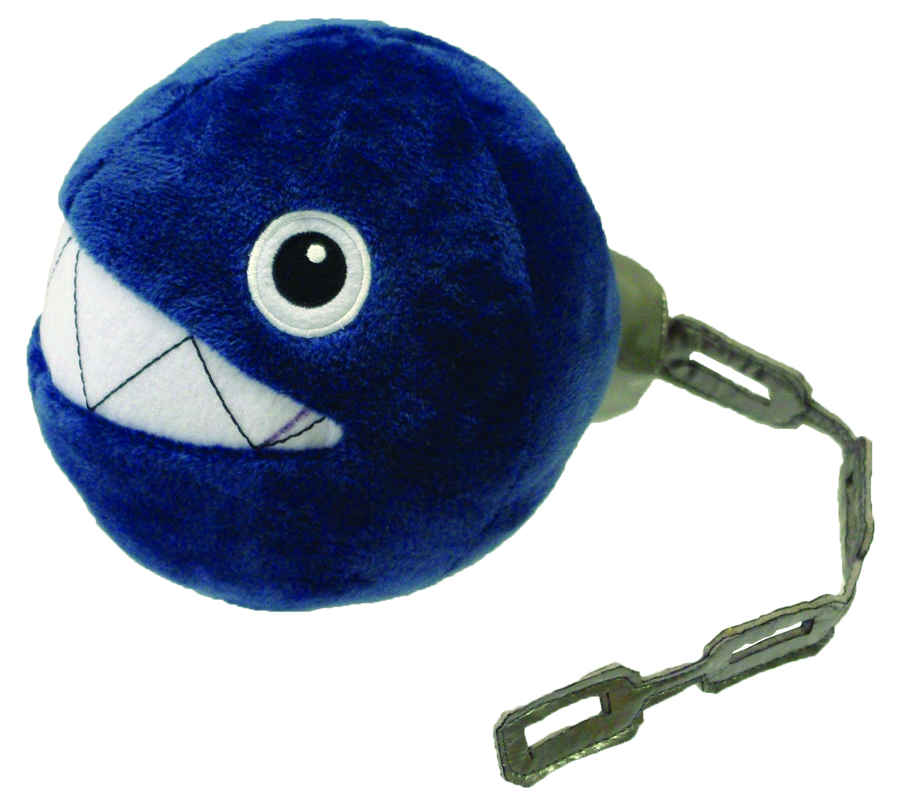 blue chain chomp plush