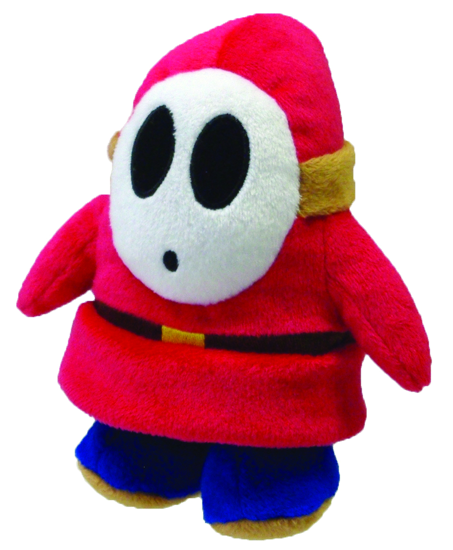 light blue shy guy plush