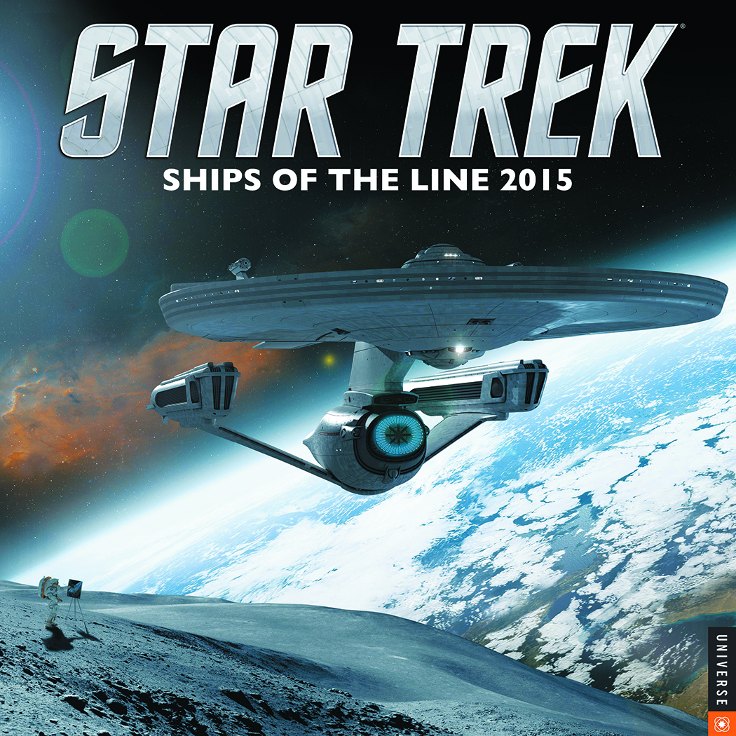 PREVIEWSworld - STAR TREK SHIPS OF LINE 2015 WALL CALENDAR (C: 1-1-0)