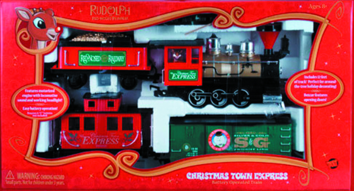 - RUDOLPH CHRISTMAS TOWN EXPRESS G-SCALE TRAIN SET (Net) (C: 1