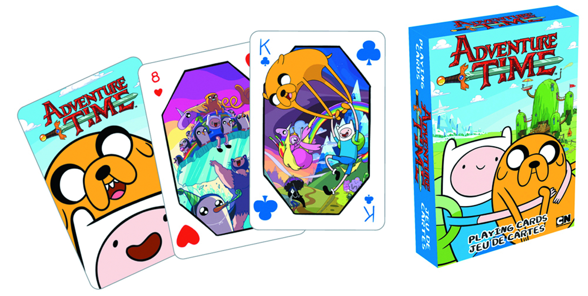 PREVIEWSworld ADVENTURE TIME CAST PLAYING CARDS (C 111)
