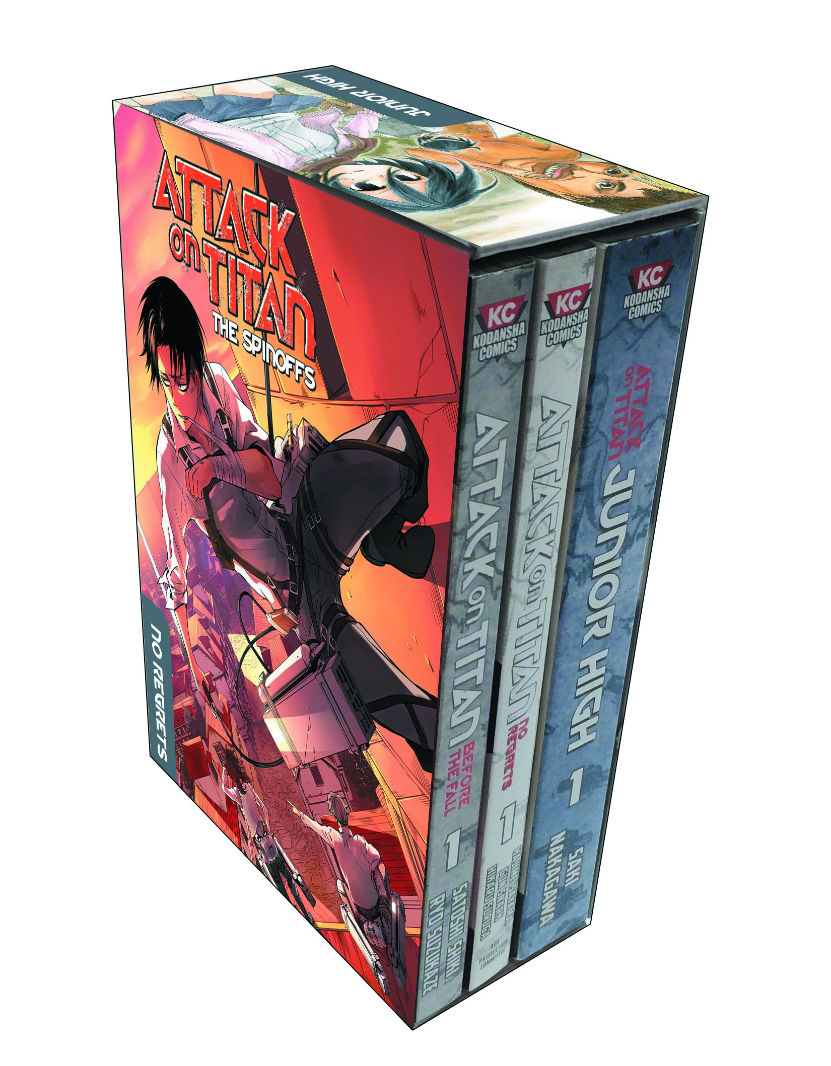 attack on titan real figure collection wave 1 box of 12 figures