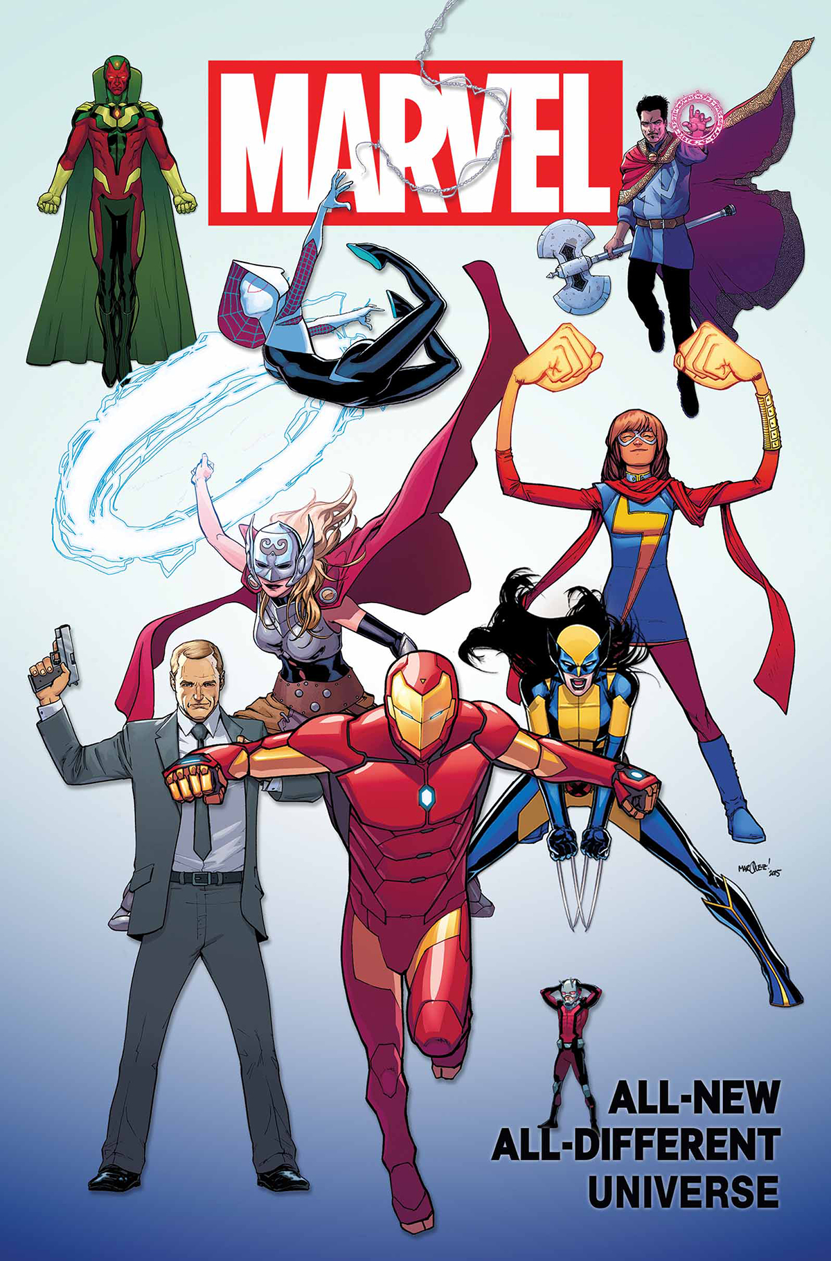 PREVIEWSworld ALL NEW ALL DIFFERENT MARVEL UNIVERSE