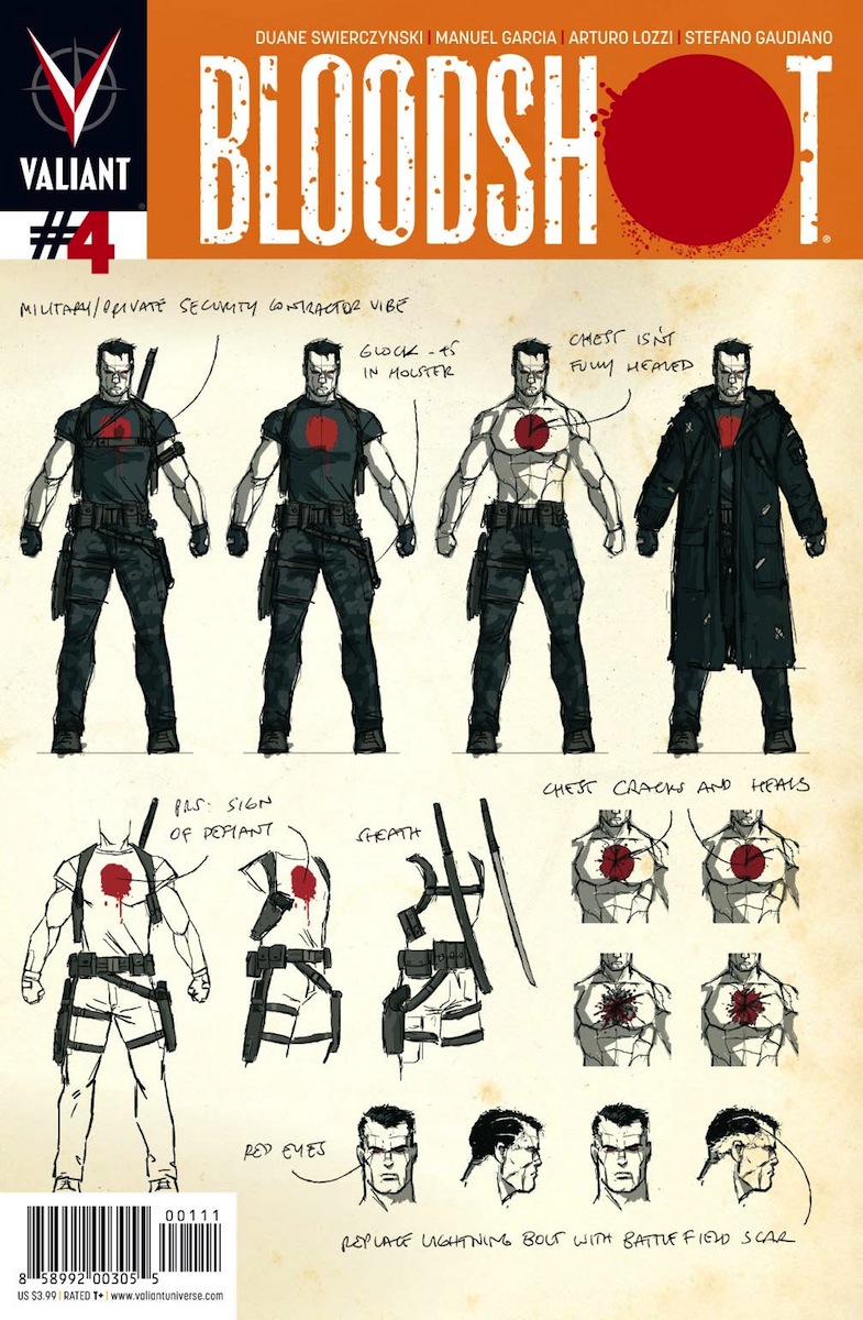 Bloodshot #4 Design Variant