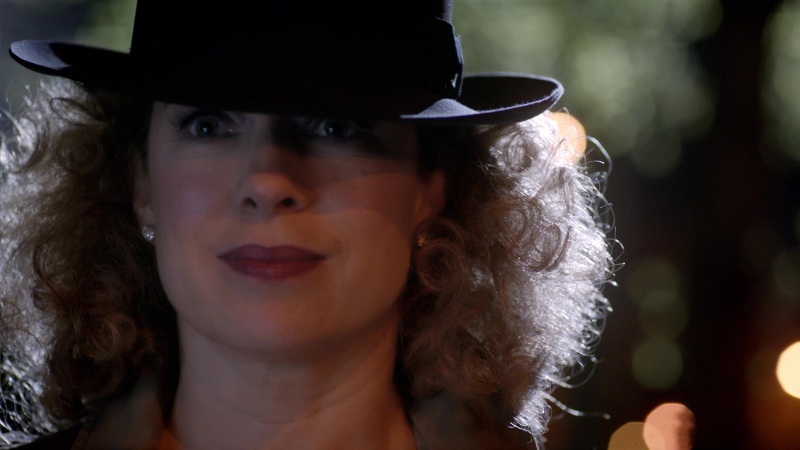 The singularly gorgeous Alex Kingston as River Song/Melody Malone