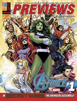 Front Cover -- Marvel Comics' A-Force