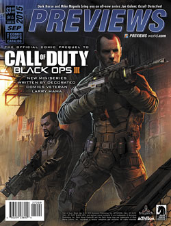 Back Cover -- Dark Horse Comics' Call of Duty: Black Ops III