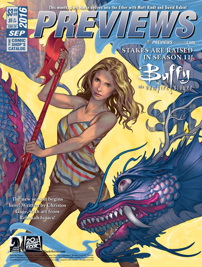 Front Cover -- Dark Horse Comics' Buffy the Vampire Slayer Season 11 #1