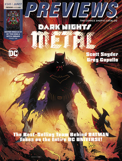 Front Cover -- DC Entertainment's Dark Nights: Metal