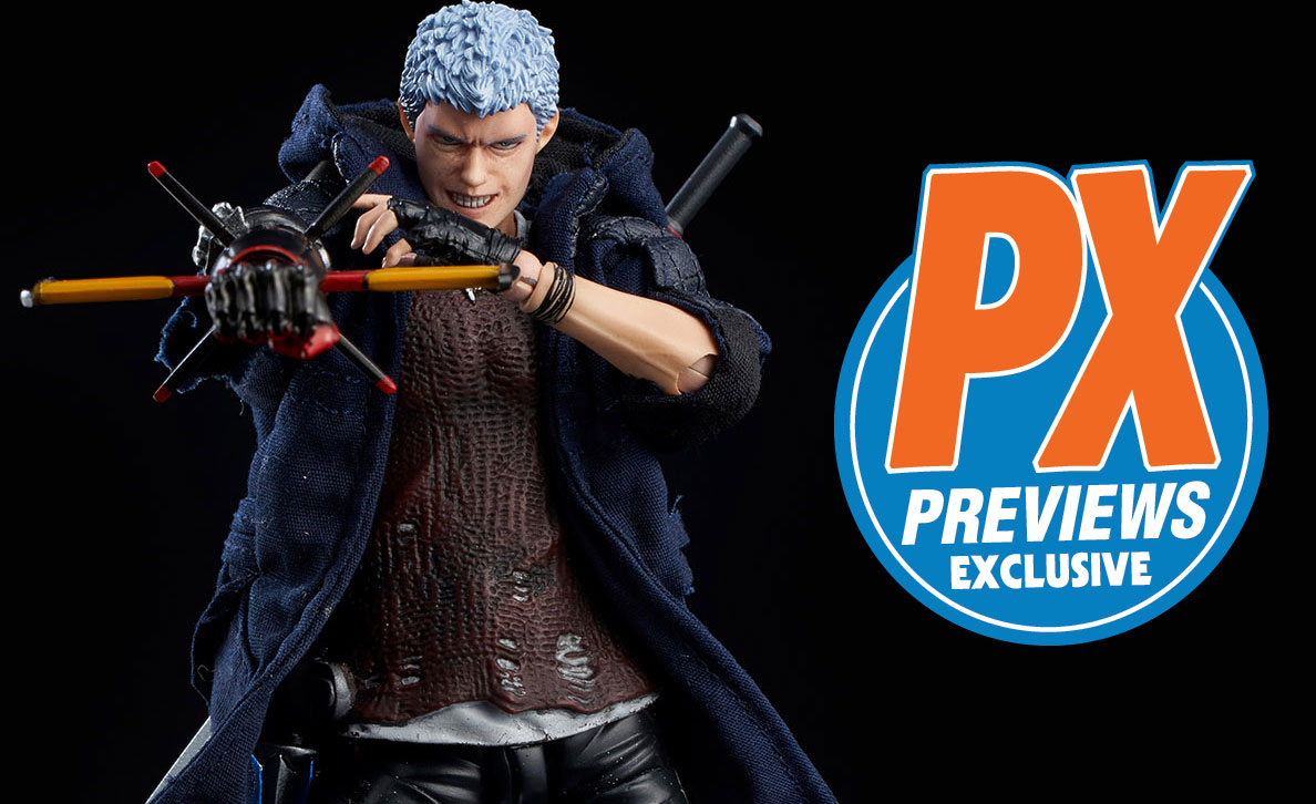 Previews Exclusive Devil May Cry Nero Action Figure Brings The Hunt