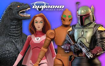 The January PREVIEWS is Jam-Packed with New Diamond Select Toys!