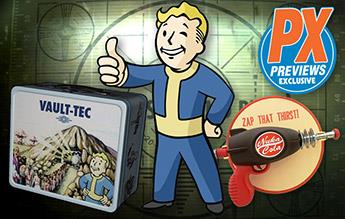 Prepare for the Apocalypse with PREVIEWS Exclusive Fallout Merchandise