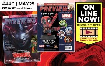 Get Your Digital Version of the May PREVIEWS!