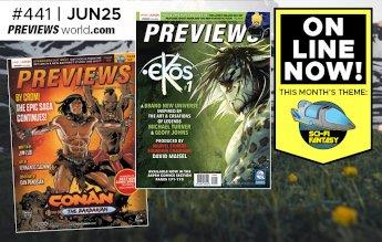 Sneak Previews: Titan's Conan the Barbarian Returns to the Cover of PREVIEWS