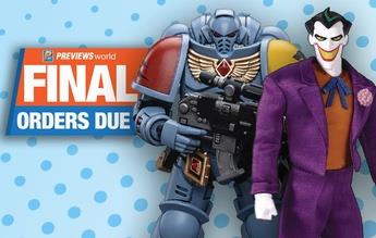 Last Chance Pre-Orders for September 8th
