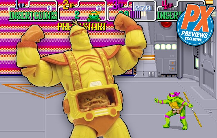 Ninja Turtles The Arcade Game's Krang from Loyal Subjects
