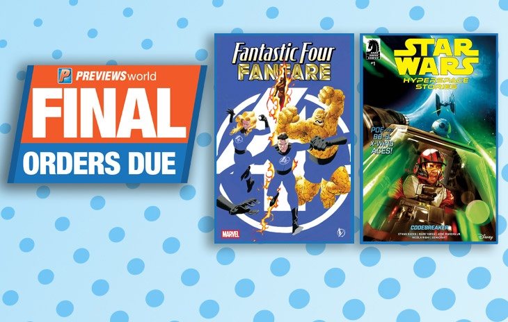 Last Chance Pre-Orders for March 24th