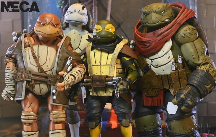 New to Order Spotlight: NECA's TMNT: The Last Ronin Ultimate Moja, Odyn, Uno & Yi 7" Action Figures
