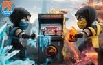 Now in Stores: PREVIEWS Exclusive Mortal Kombat Scorpion vs Sub Zero Arcade Set Diorama