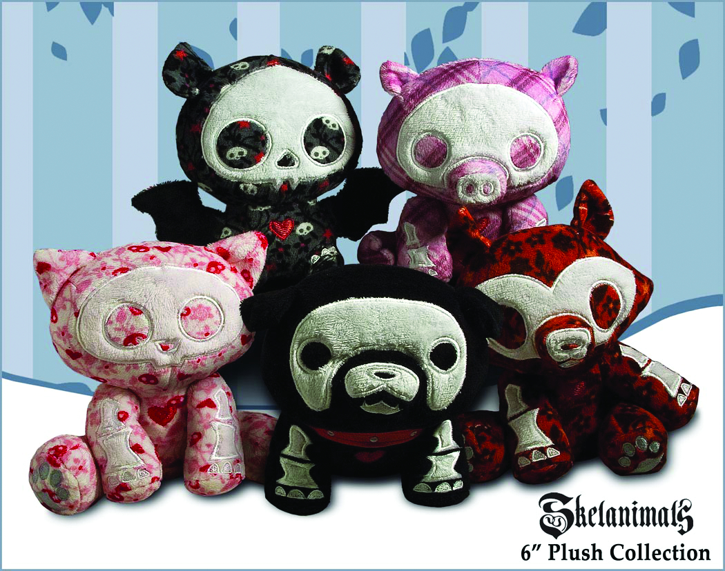 FEB111622 SKELANIMALS JAE 6IN BEANIE PLUSH Previews World