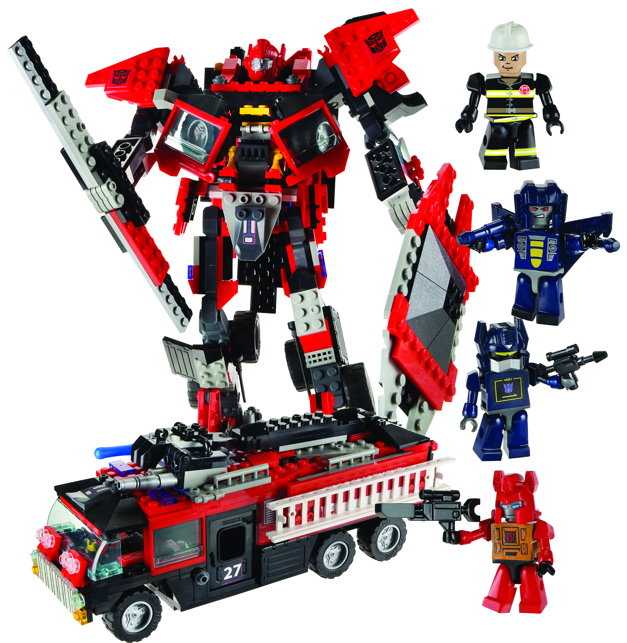 ninja turtle transformer fire truck