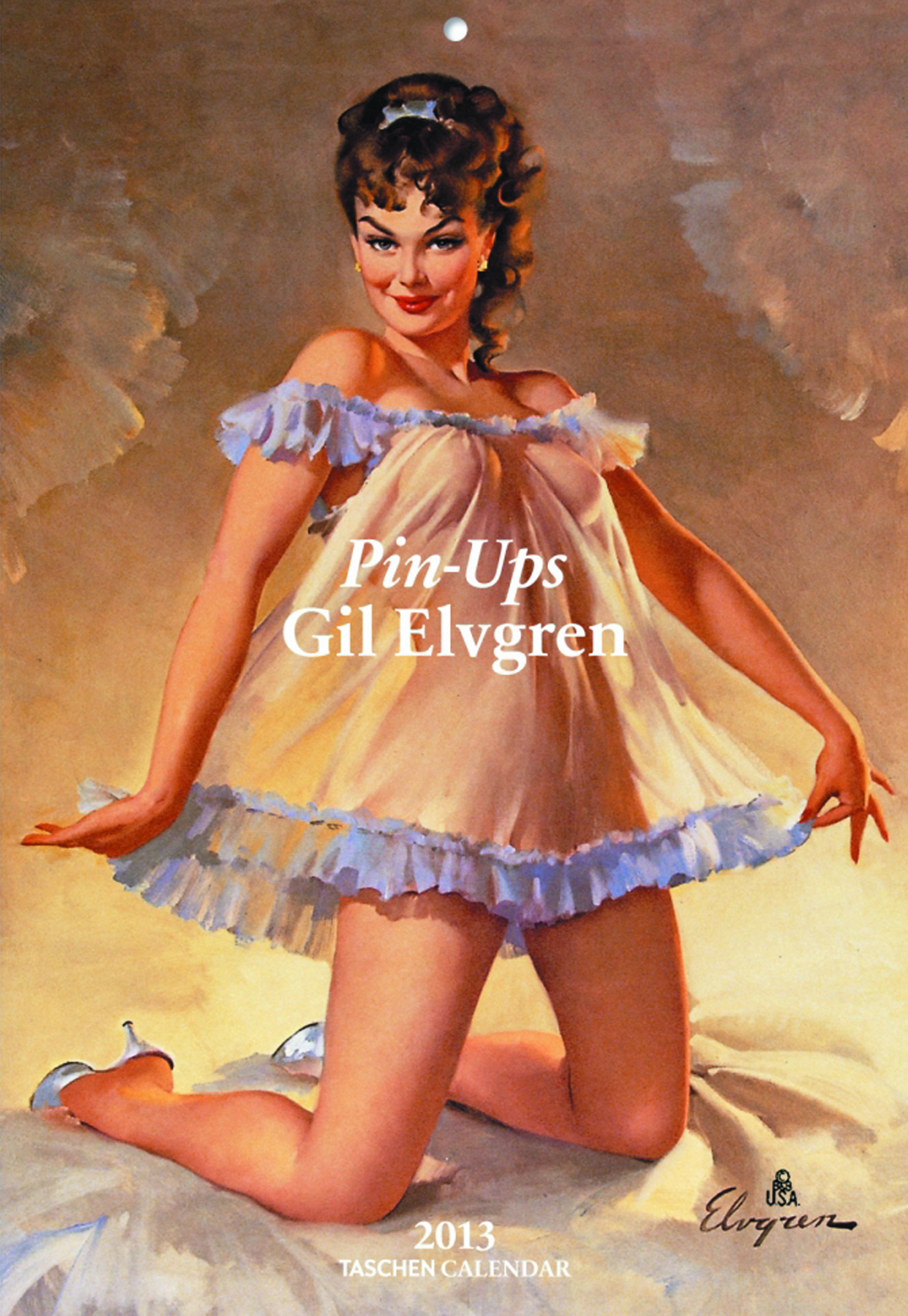 APR121464 ELVGREN PIN UPS 2013 WEEKLY TEAR OFF CALENDAR (MR