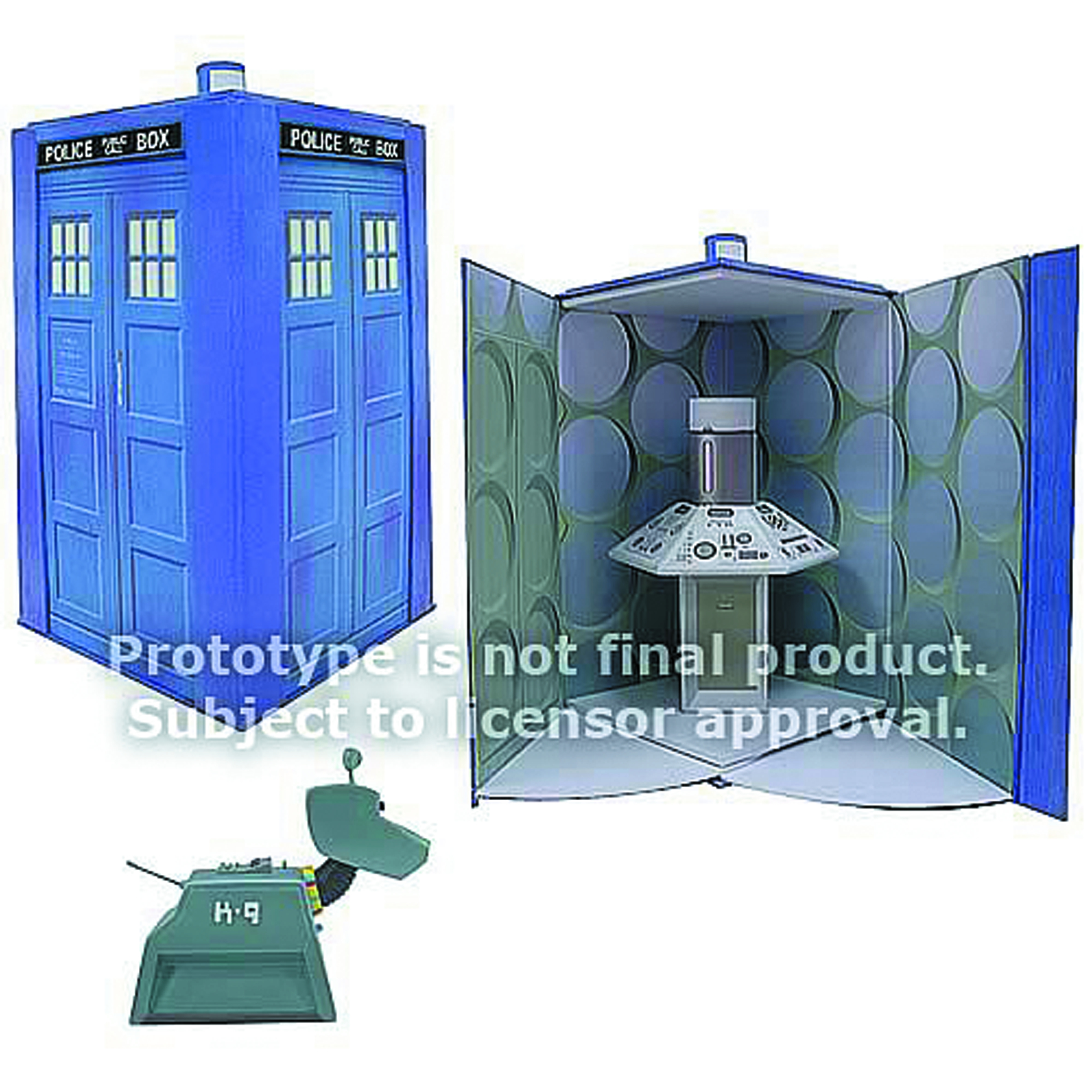 May121731 Doctor Who K 9 Af W Tardis Play Set Previews World