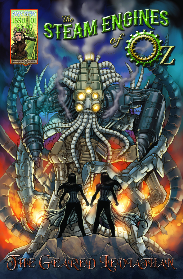 Aug130976 Steam Engines Of Oz Vol 2 1 Geared Leviathan