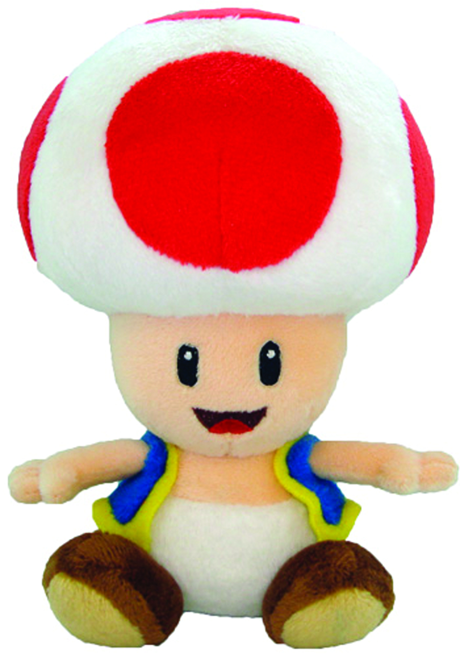 OCT131966 - SUPER MARIO BROS TOAD 7IN PLUSH - Previews World