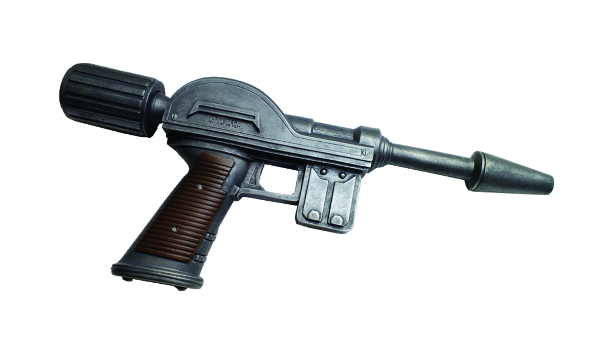 JAN152443 JUDGE DREDD LAWGIVER MK1 11 SCALE REPLICA GUN Previews World