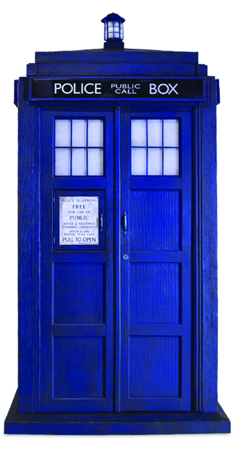 APR158420 DOCTOR WHO 10TH DR TARDIS 1/6 SCALE DIORAMA