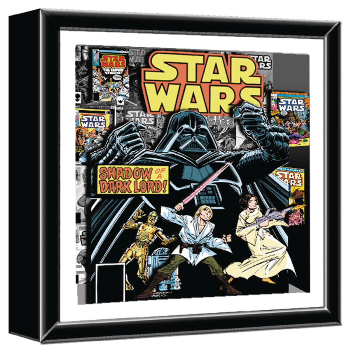 JAN168371 - STAR WARS SHADOW BOX DARK LORD COVER - Previews World