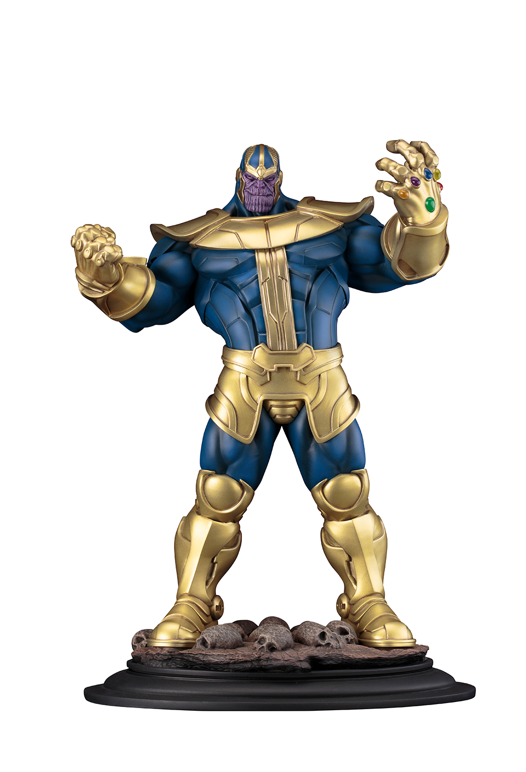 thanos head statue