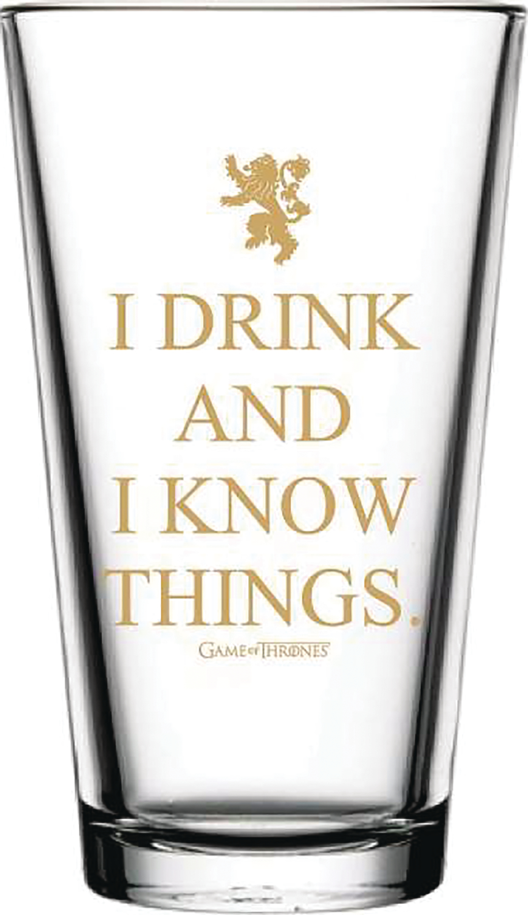 AUG168080 - GOT DRINK & KNOW THINGS 16OZ PINT GLASS 4PC SET - Previews World