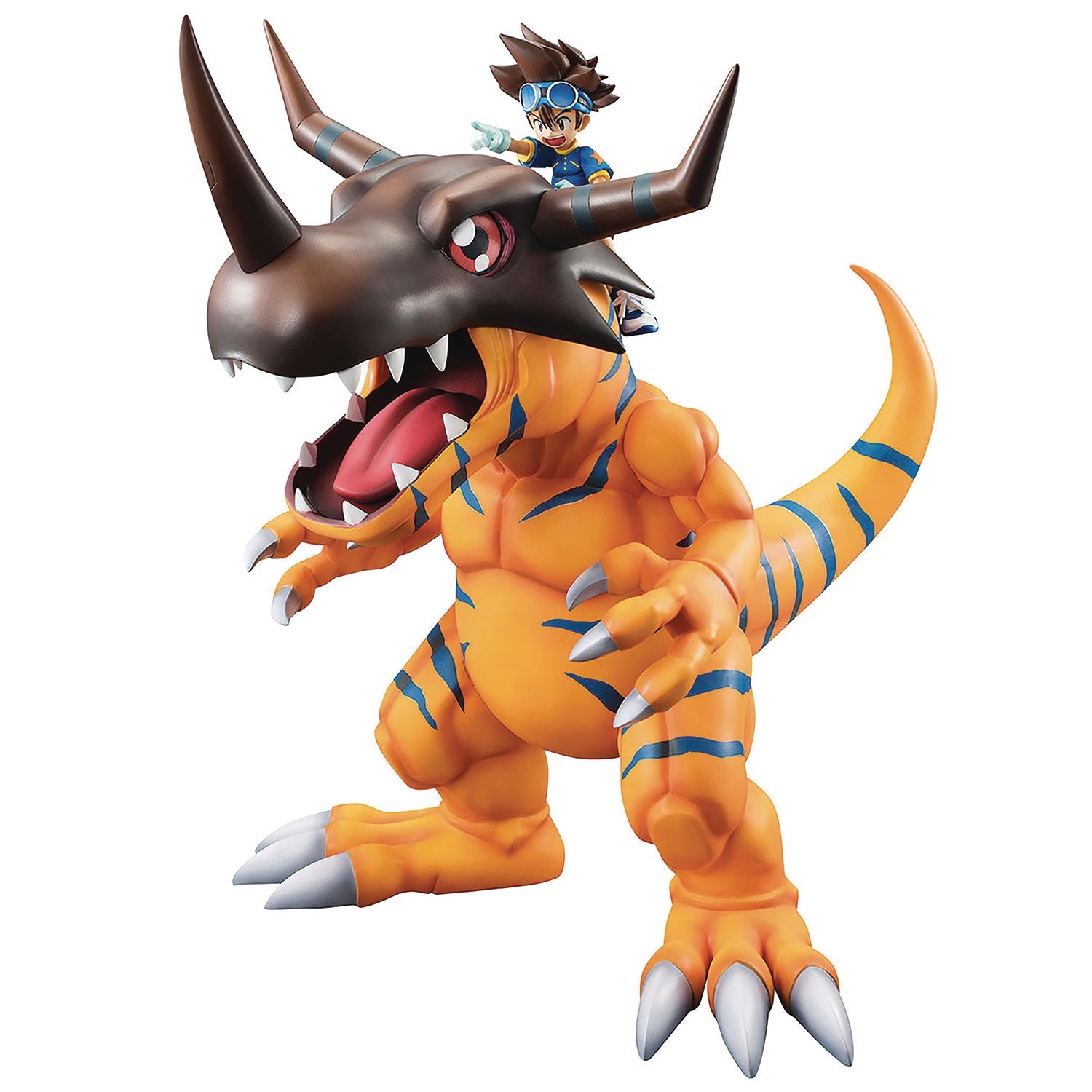 digivolving greymon toy
