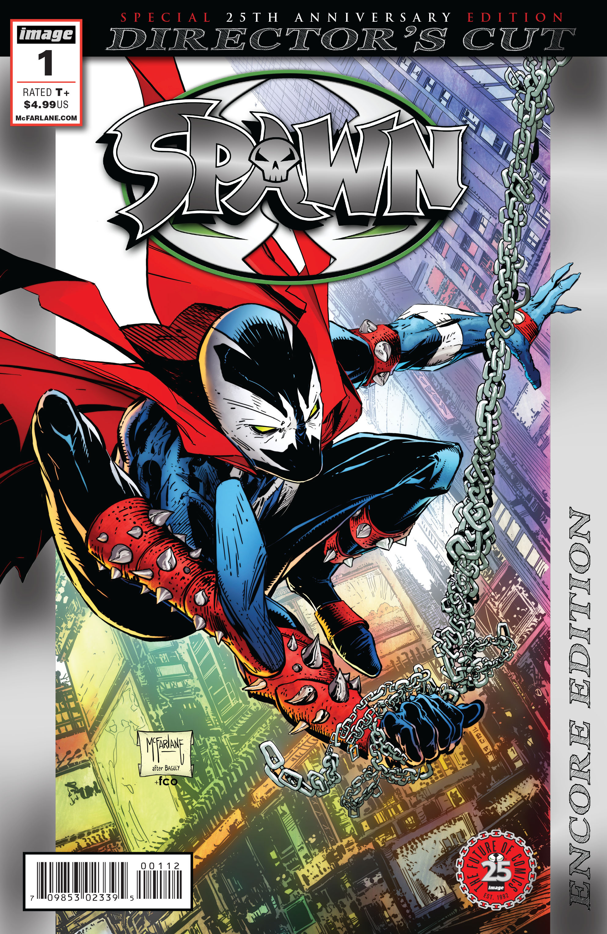 APR178627 - SPAWN #1 25TH ANN DIRECTORS CUT FOIL ENCORE ED - Previews World