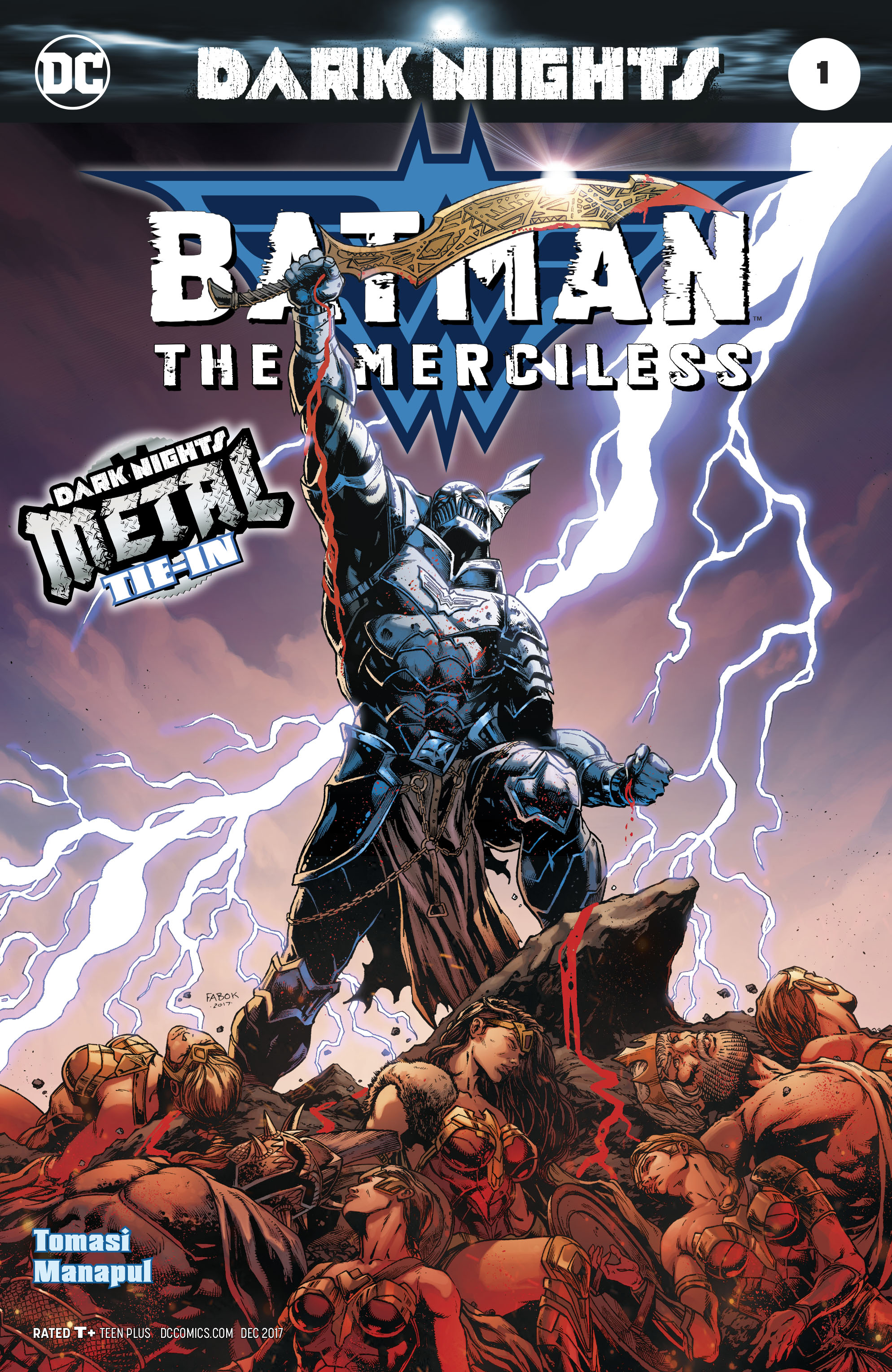 JUL170312 - BATMAN THE MERCILESS #1 (METAL) - Previews World