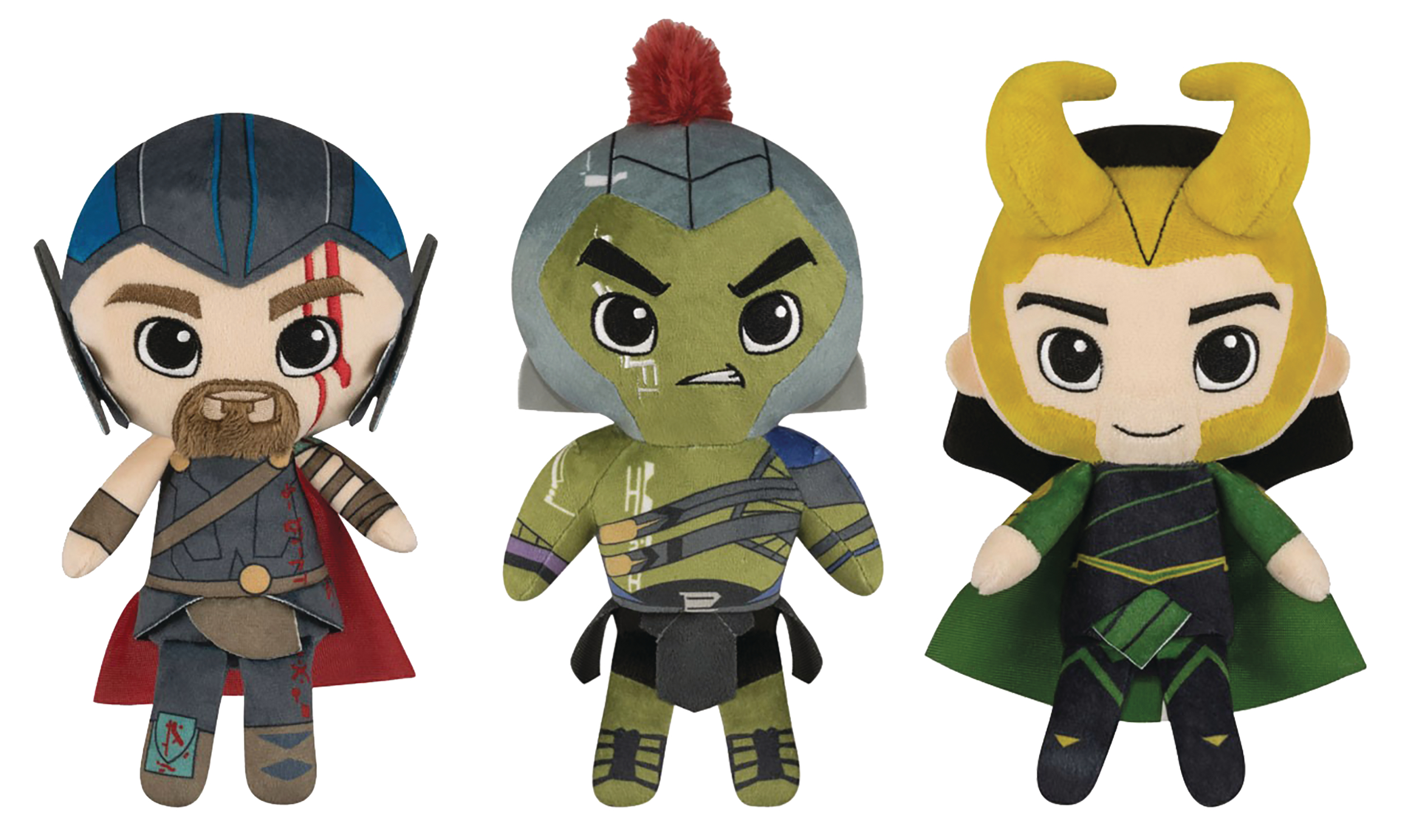 MAY178917 - FUNKO PLUSH THOR RAGNAROK 6PC PLUSH DISP - Previews World