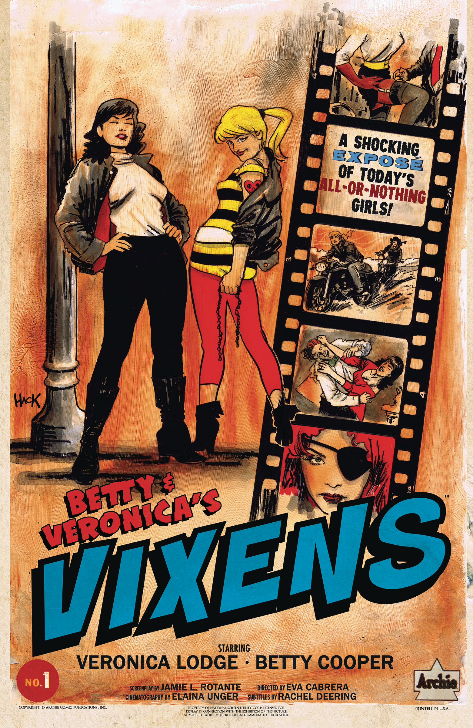 BETTY AND VERONICA VIXENS #1 CVR B HACK