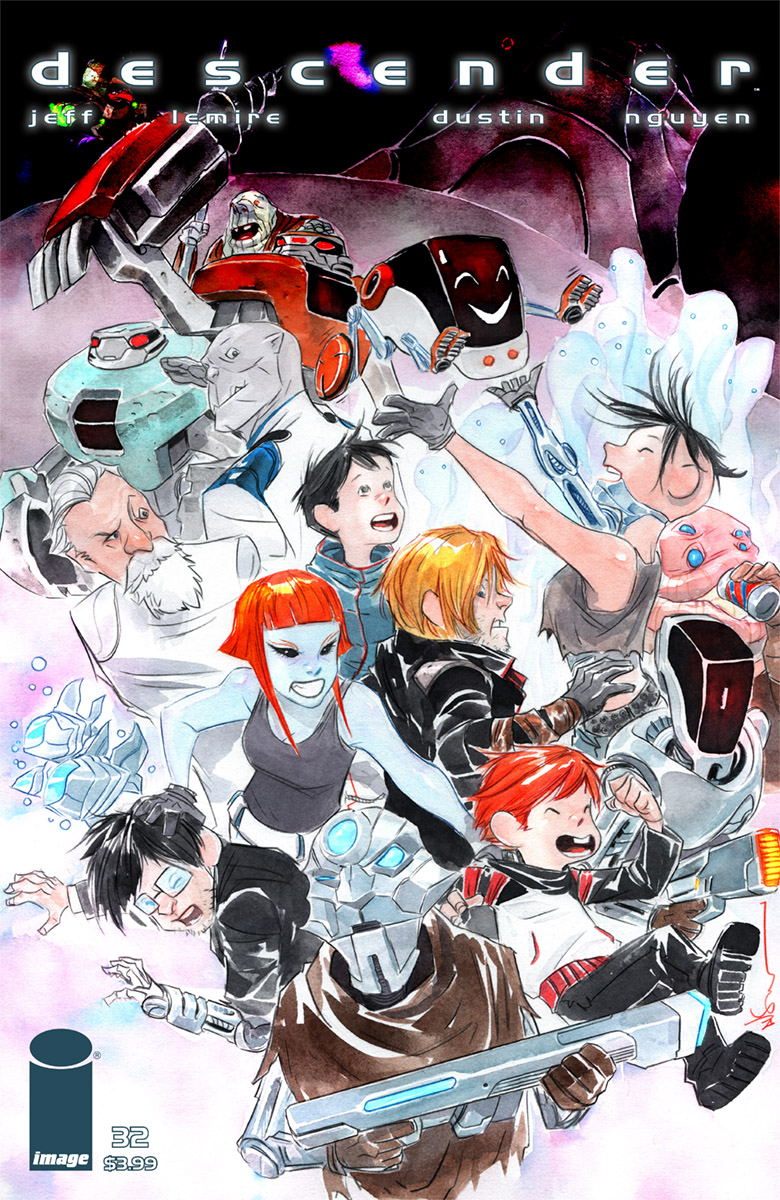 DESCENDER #32 CVR B LIL ROBOT VAR NGUYEN