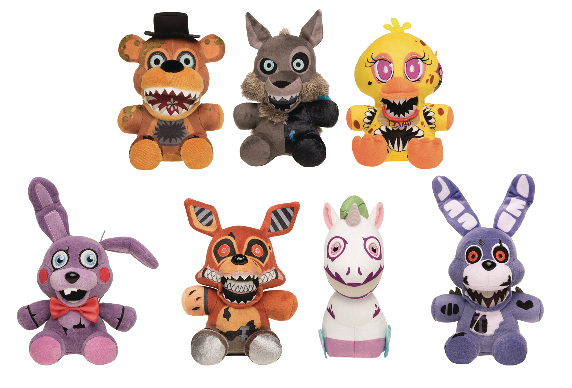 five nights at freddy's plush twisted ones